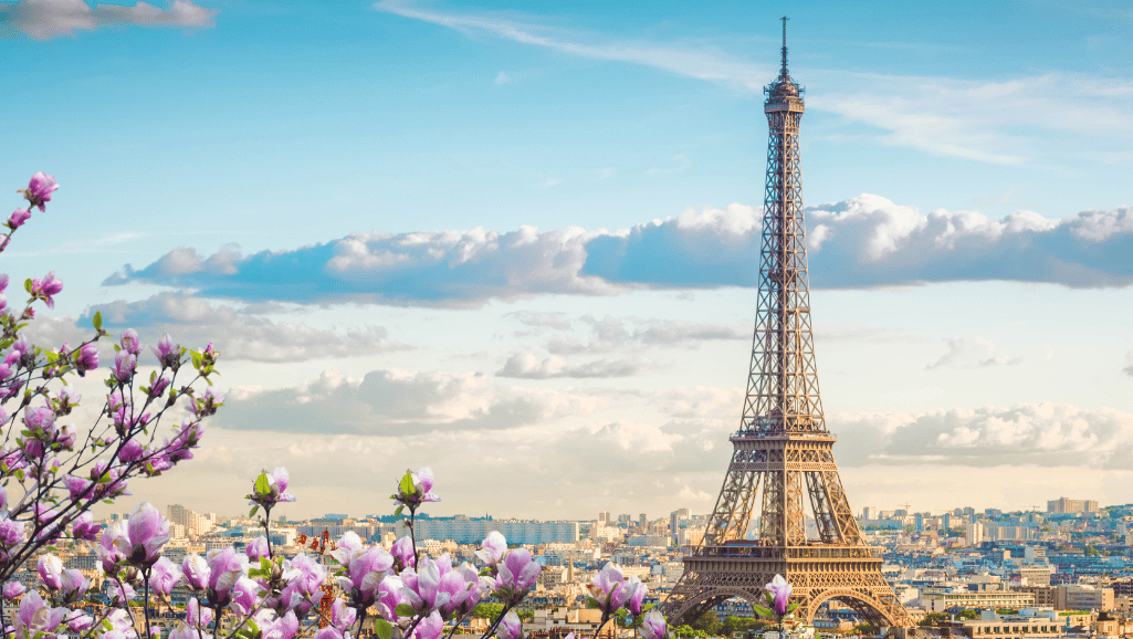 Eiffel Tower, one of the best places in Europe for tourism