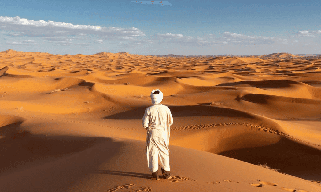 Jordanian desert landscape