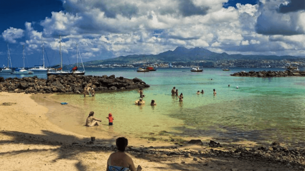 Family enjoying affordable beach getaway Family enjoying affordable beach getaway
