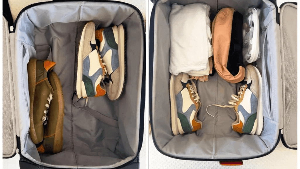 How to Pack Shoes in Suitcase